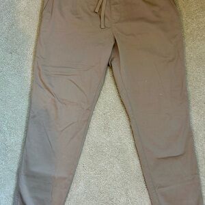 Banana Republic Men's Travel Joggers in Tan
